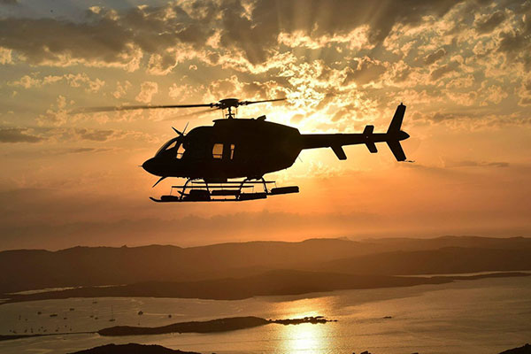 Transfer with a helicopter from/to Serifos